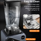 Blenders for Kitchen, 2000W Professional Blender, 68oz Large Capacity with 27oz To-Go cup, Smoothie Blender with 35000RPM to Make Soups, Jams, Frozen Fruit&More, Dishwasher Safe, BPA-Free