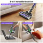 Airpher Cordless Vacuum — 600W Dual Motor, 45KPa Suction, AI Auto-Boost, Self-Standing, LED Lights
